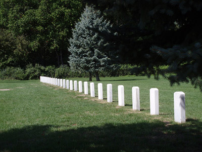 German POW Graves Fort Custer #1