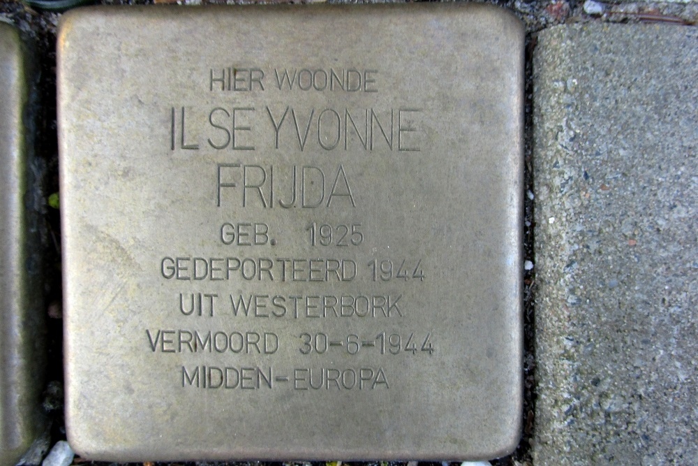 Stolpersteine Crocusstraat 27 #3