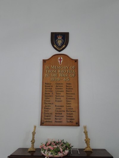 War Memorial St. Andrew Church East Runton #2