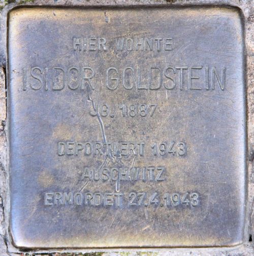 Stumbling Stones Goethepark 13 #2