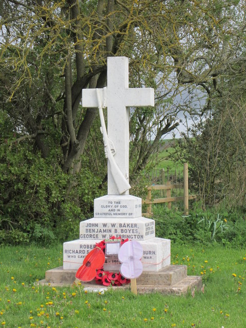 Oorlogsmonument Weaverthorpe