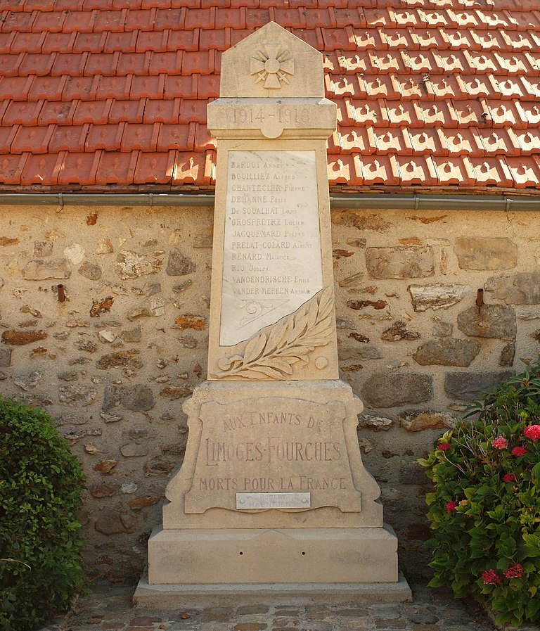 Oorlogsmonument Limoges-Fourches