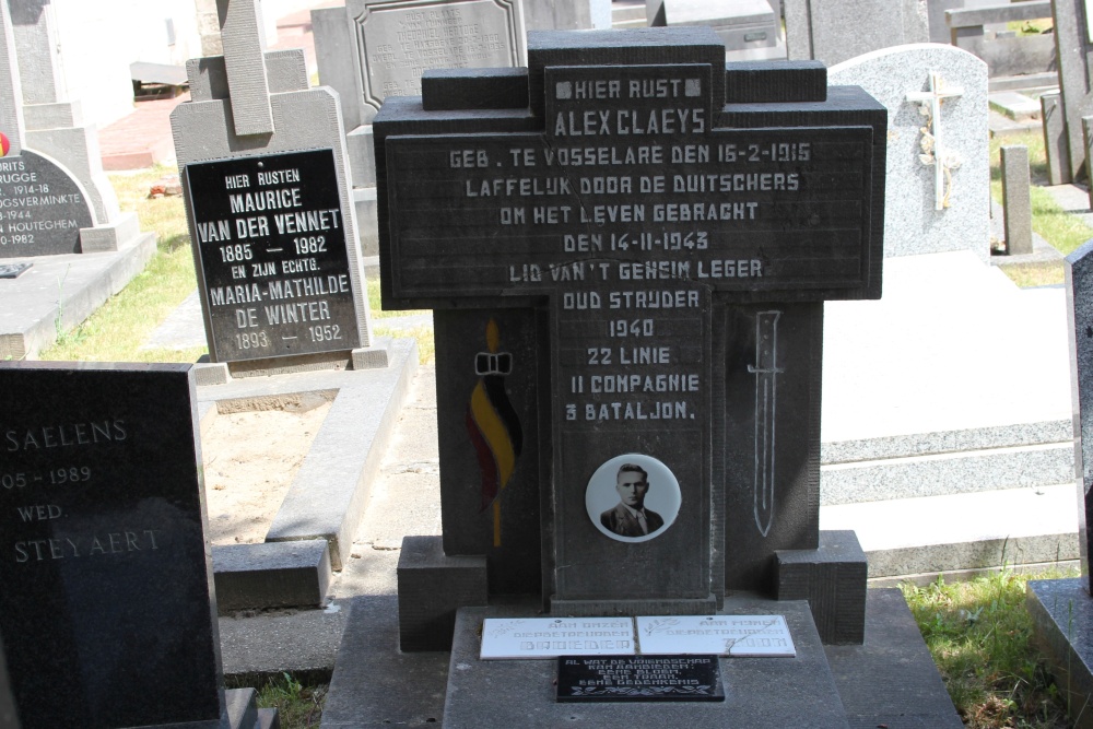 Belgian War Grave Vosselare #1