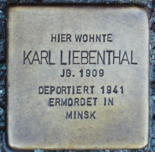 Stolpersteine Lange Strae 75 #1