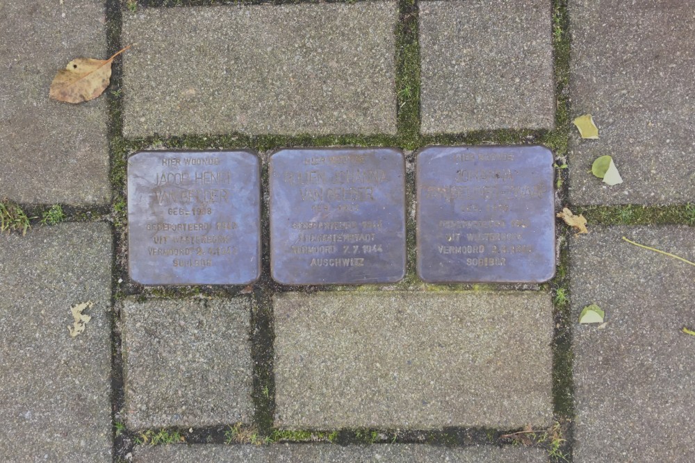 Stolpersteine Multatulilaan 27 #1