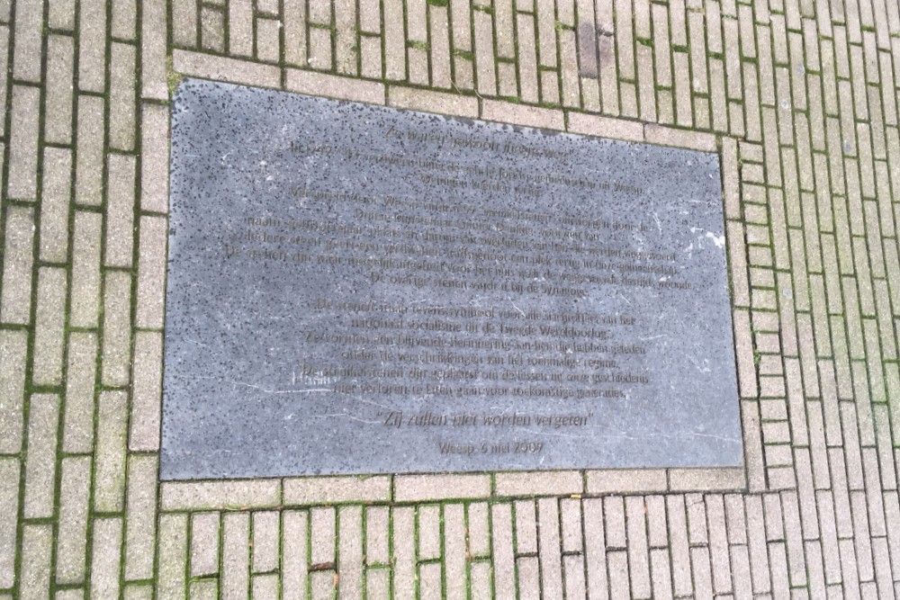 Memorial Former Synagogue Weesp #2