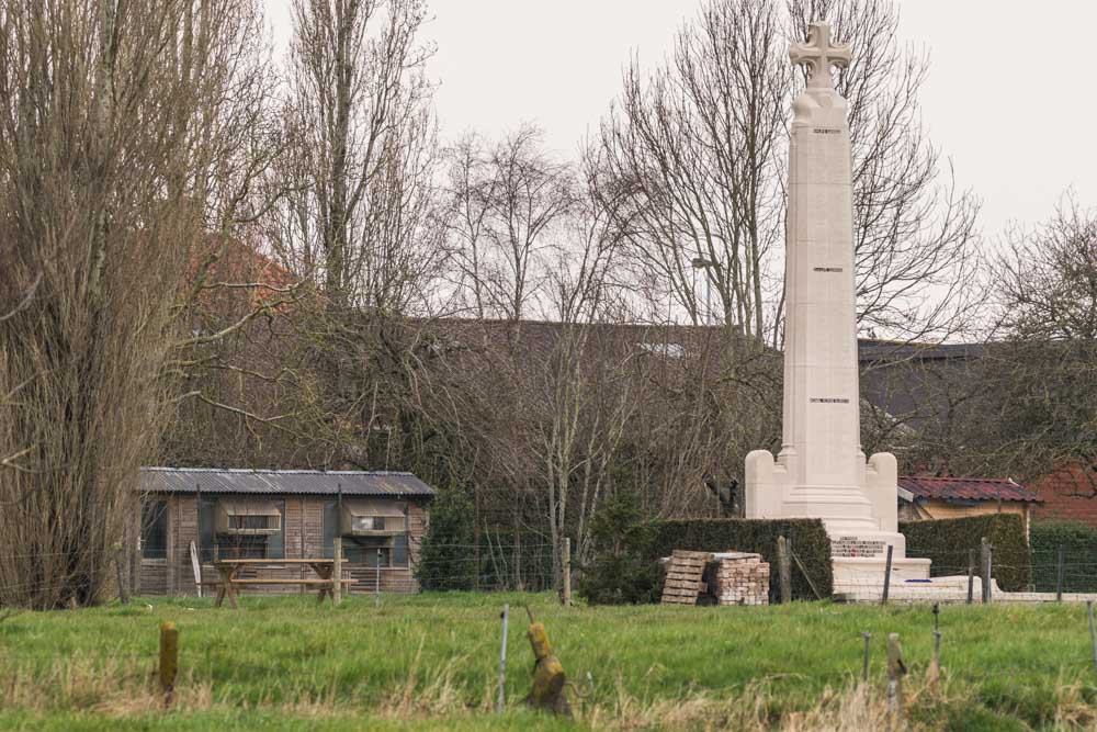 Household Cavalry Monument Zandvoorde Lord Worsley #1