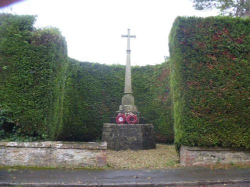 Oorlogsmonument Great Coxwell