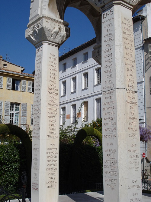 Oorlogsmonument Grasse #4