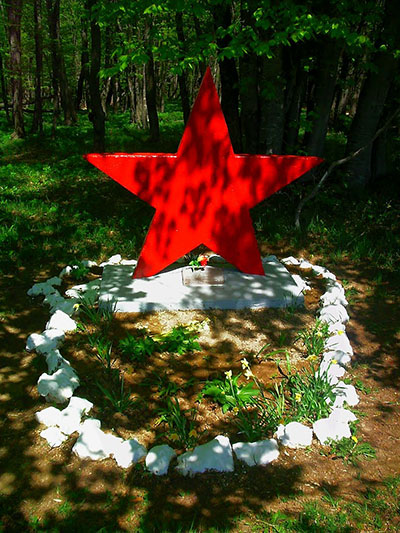 Field Grave Russian Partisan