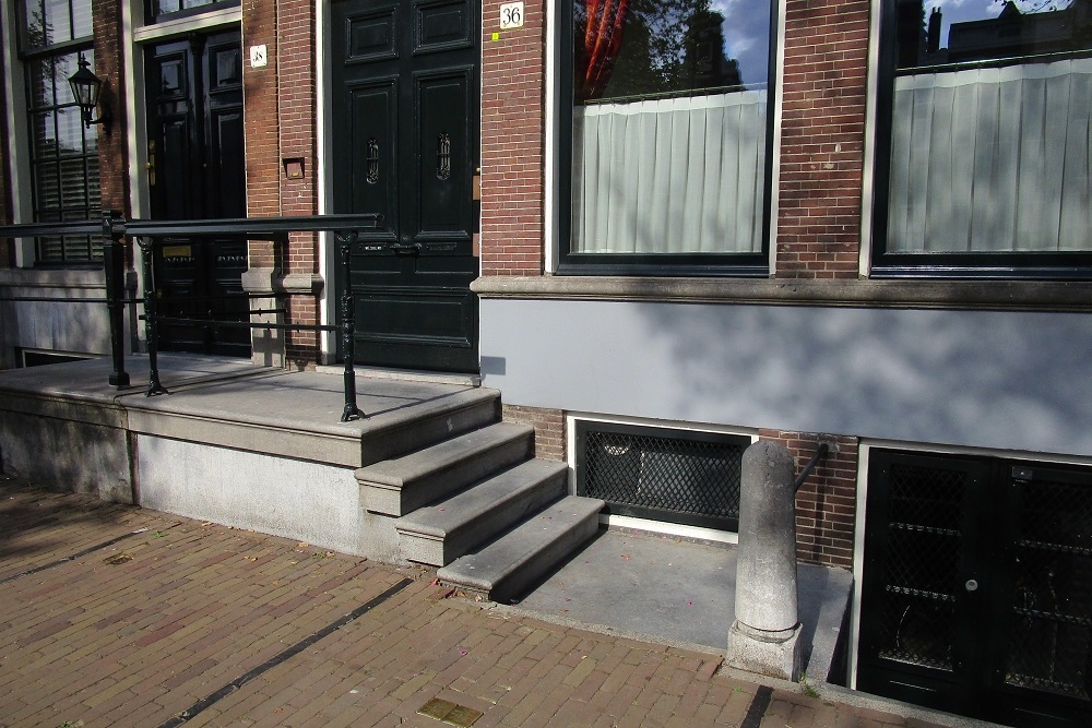 Stumbling Stones Herengracht 36 #4