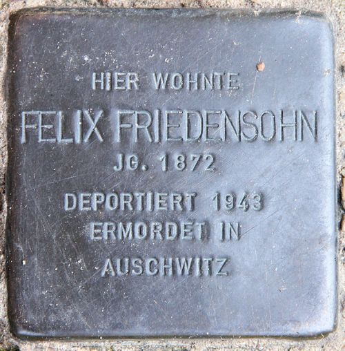 Stolperstein Potsdamer Strae 185 #1