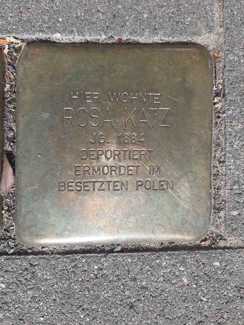 Stolpersteine Neffeltalstraße 31 #3