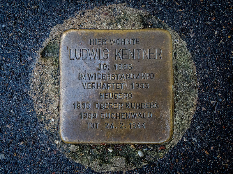 Stumbling Stone Felsenstraße 73