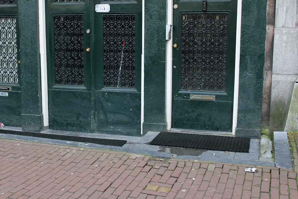 Stolpersteine Oudezijds Voorburgwal 143 #4