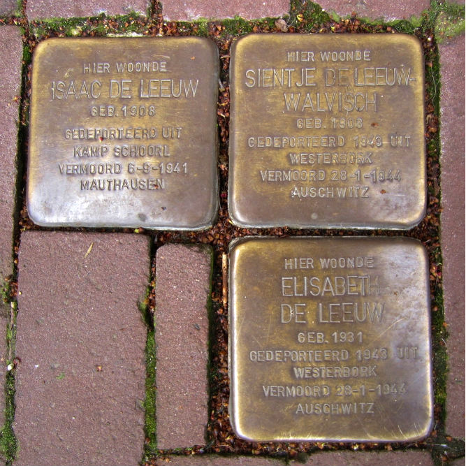 Stolpersteine Plantage Muidergracht 23 #2