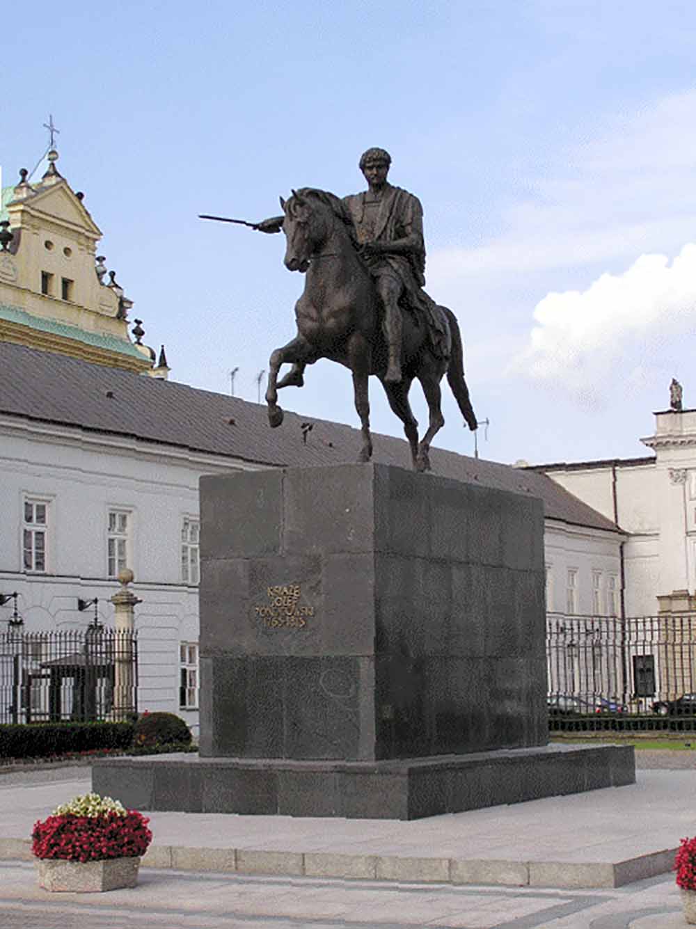 Equistrian Statue Jzef Antoni Poniatowski