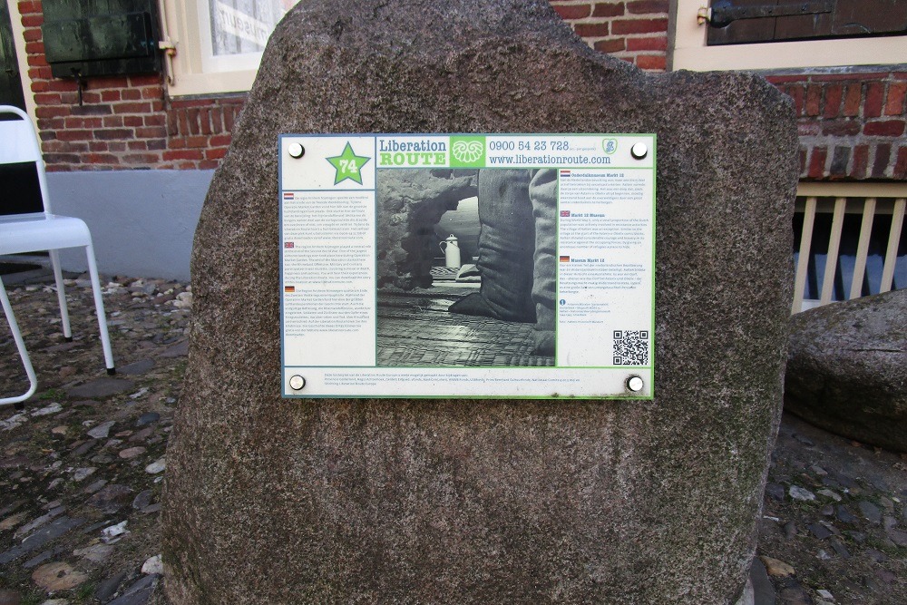 Liberation Route Marker 074: National Hiding Museum #2