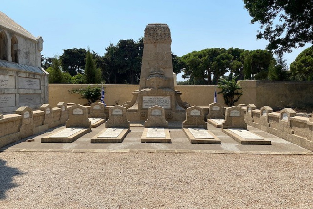 French War Cemetery Rhodes #1