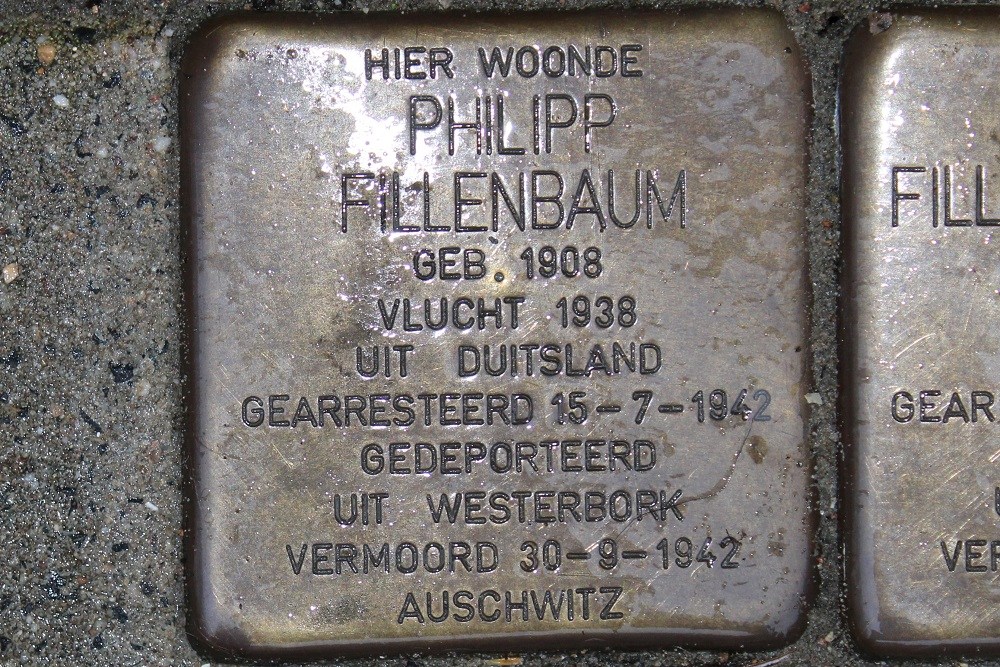 Stolpersteine Hectorstraat 40 #2