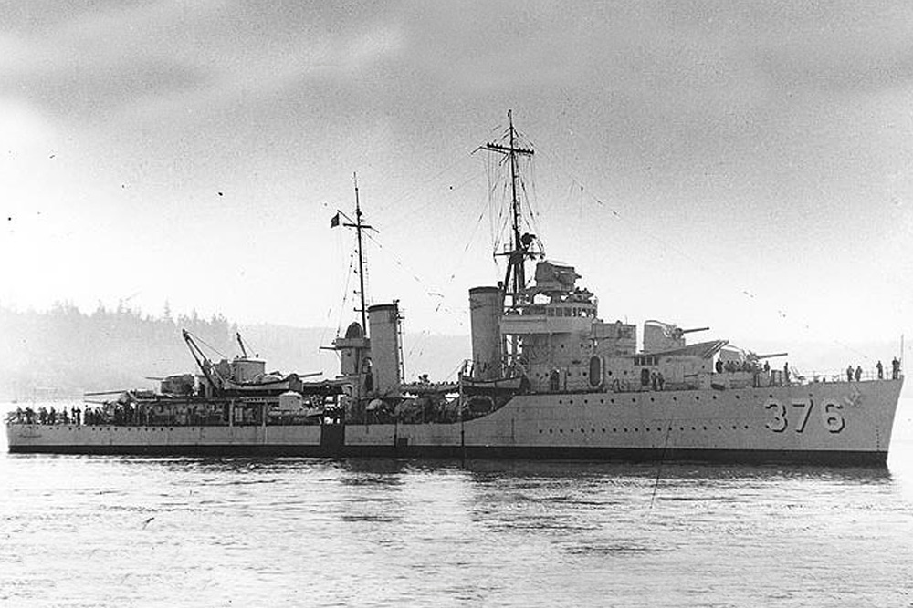 Scheepswrak USS Cushing (DD-376) #1