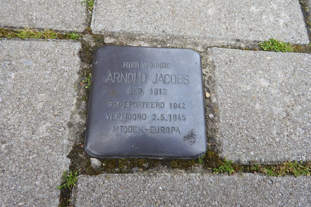 Stolperstein Pluijmakersstraat 1 #1