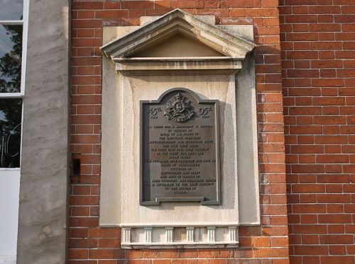 War Memorial Sherwood Foresters