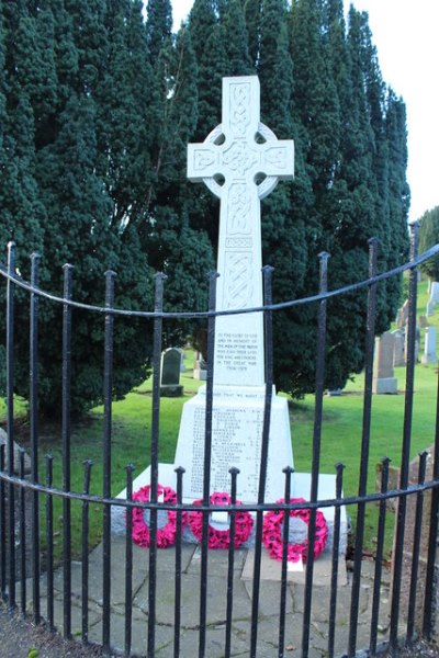 Oorlogsmonument Kirkoswald Church