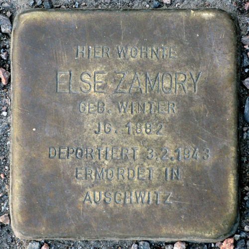 Stolpersteine Karl-Liebknecht-Straße 31