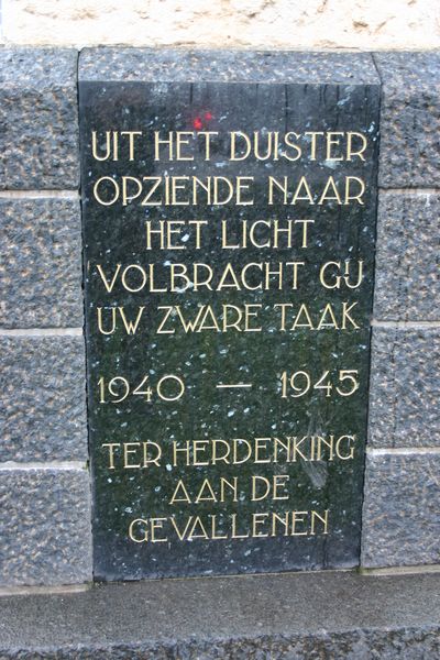 Oorlogsmonument Hoogeveen #3