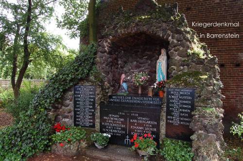 War Memorial Barrenstein #1