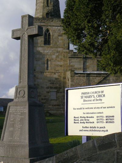 Oorlogsmonument Crich #1