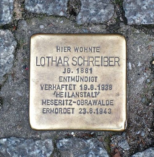 Stumbling Stone Große Hamburger Straße 38 #1