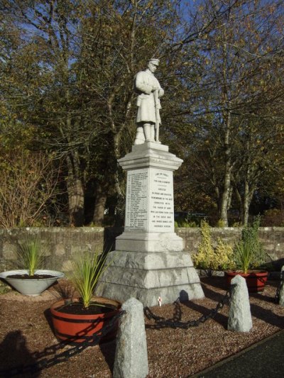 Oorlogsmonument Udny #2