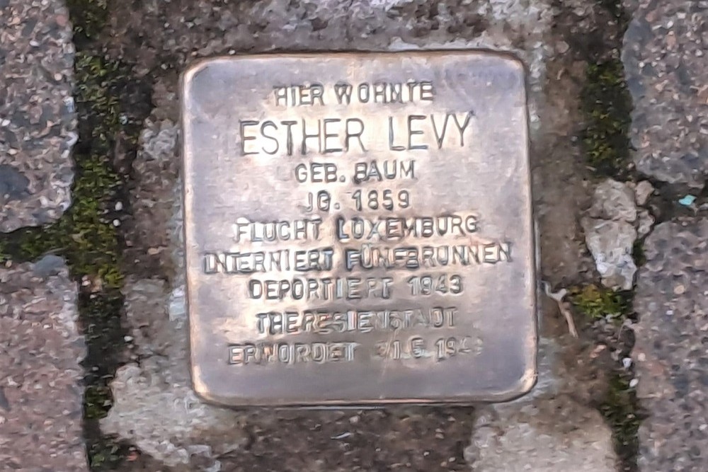 Stumbling Stone Neuerburger Straße 33