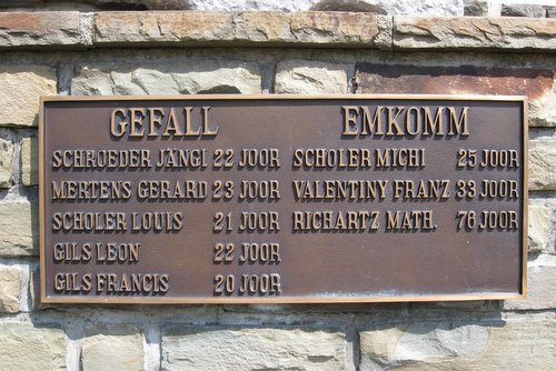 Memorial Civilian Casualties Wilwerdange #3