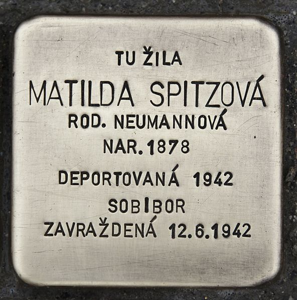 Stolpersteine Hlavn 165 #2