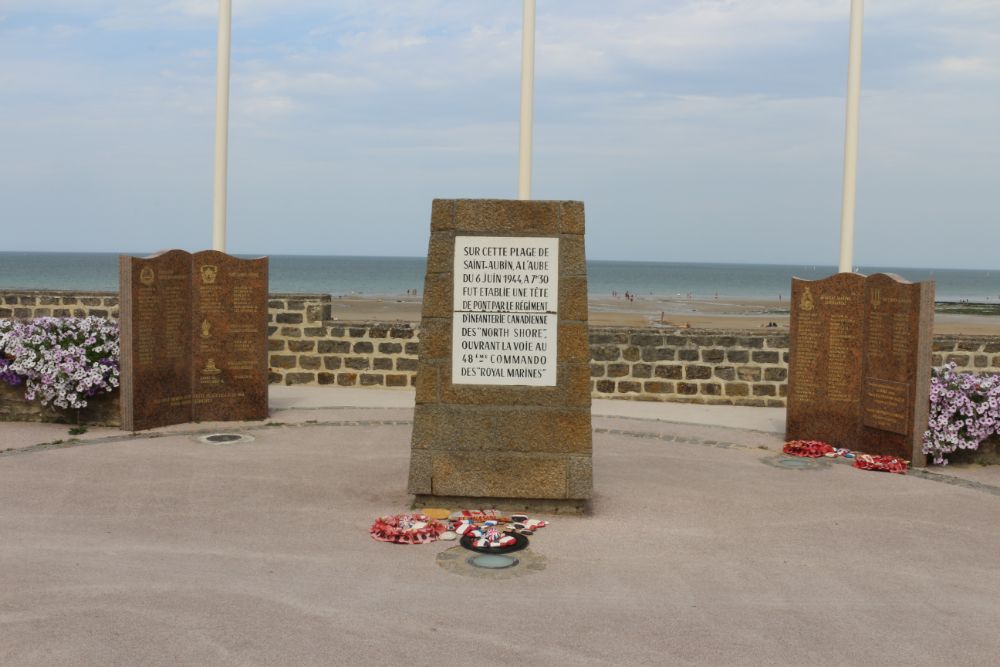 Monument Landingen 48st Royal Marine Commando's