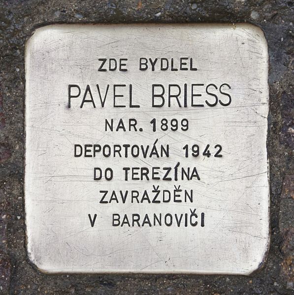 Stolperstein tř. Spojenců 695/7