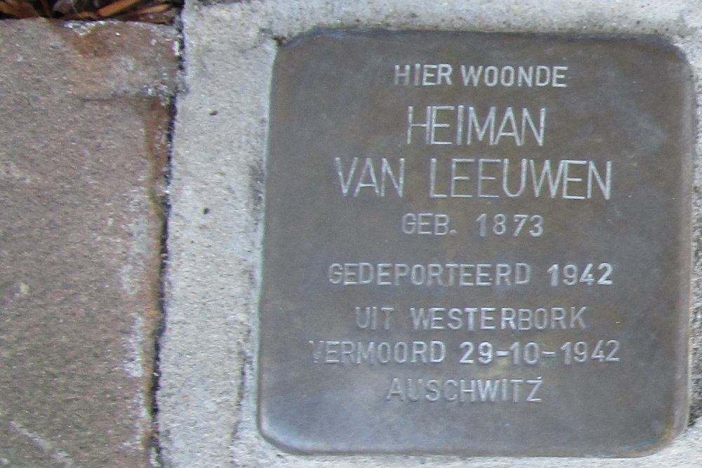 Stolpersteine Doelenstraat 35 #2