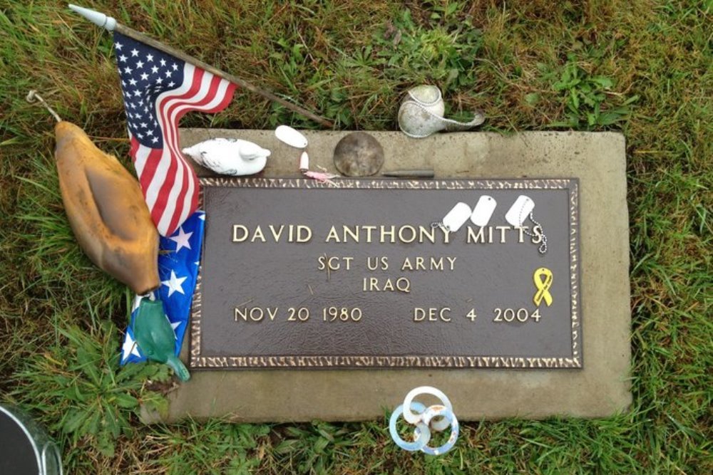 American War Grave Greenwood Cemetery #1