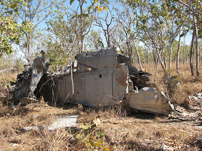 Crash Site & Wreckage B-24 Liberator Bomber Hayes Creek #2