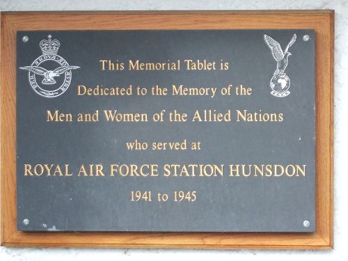 Memorial RAF Hunsdon