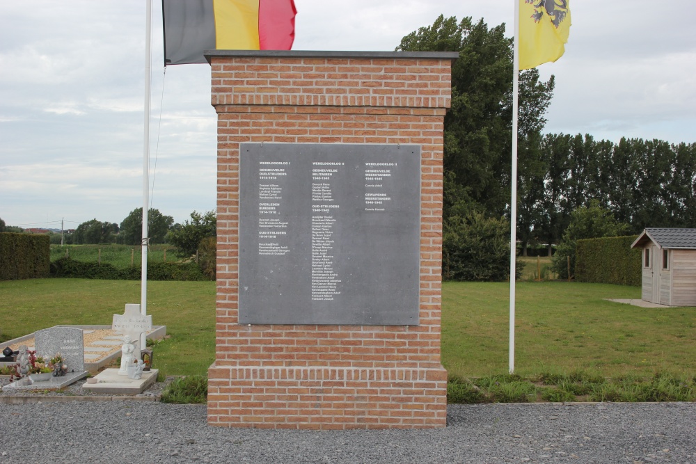 Oorlogsmonument Begraafplaats Markegem