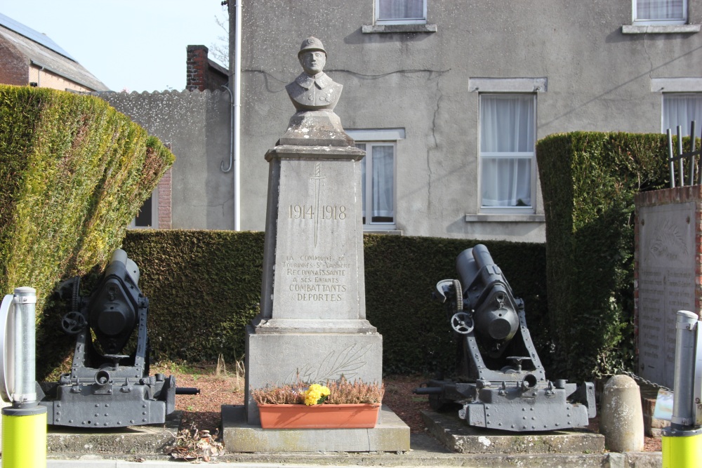 Oorlogsmonument Tourinnes-Saint-Lambert	