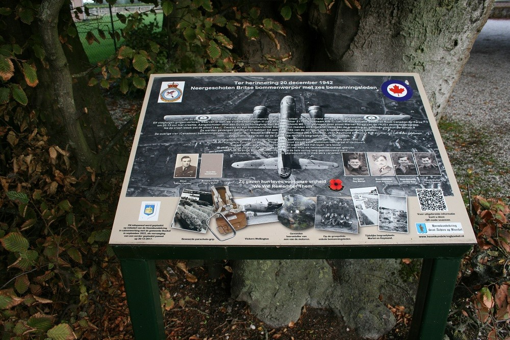 Crashlocatie Vickers Wellington III Z1729 Boekel #2