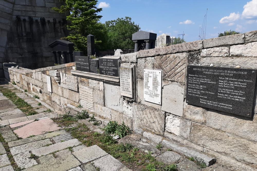 Holocaustmonument Sefardisch-Joodse Begraafplaats Belgrado #3