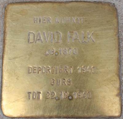 Stolpersteine Pfinzstraße 66 #2