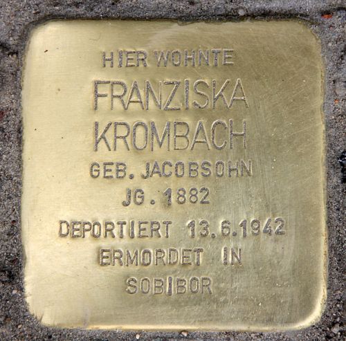 Stolpersteine Grainauer Straße 11 #1