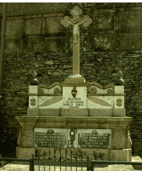 Monument Spaanse Burgeroorlog O Campo do Cristo